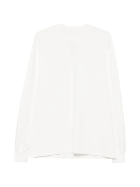 Rick Owens long-sleeve cotton T-shirt White RU02F4277BA