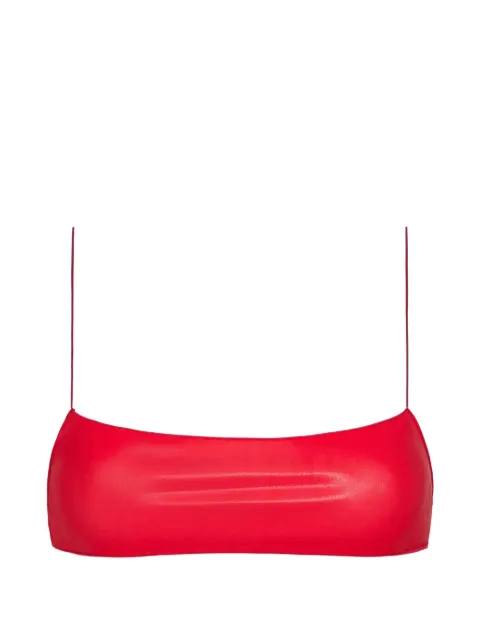 TROPIC OF C C bralette-style bikini top Red CS63