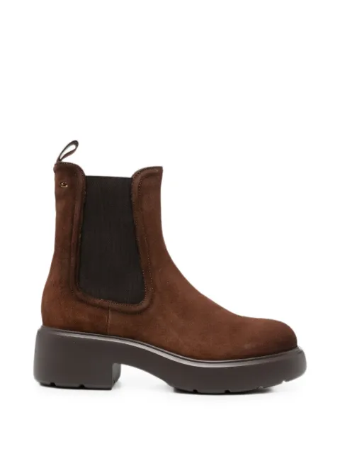 Santoni suede chelsea boots Brown WTEW72325SMONHLW