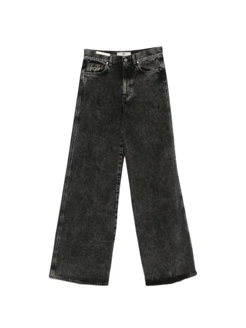 PT Torino Cyndi belt-loop jeans Black VPCNZ0OA5660