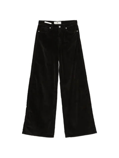 PT Torino Cyndi belt-loop trousers Brown VPCNZ0SV12T0