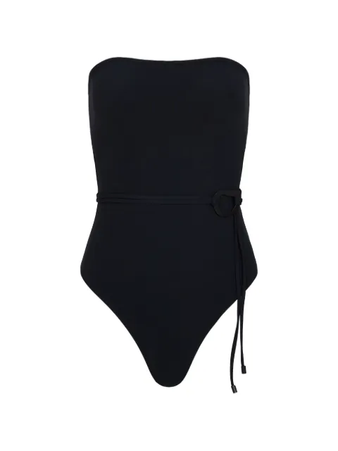 TROPIC OF C Orb strapless swimsuit Black CS831