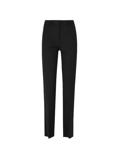 Federica Tosi belt-loop tailored trousers Black 30811303