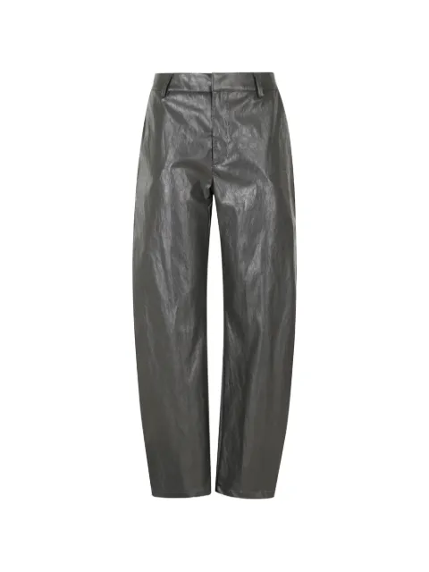 Federica Tosi crinkled-effect trousers Grey 30808302099