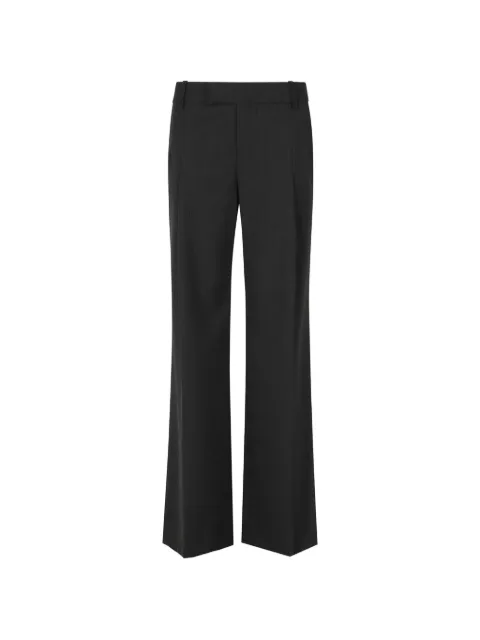 Federica Tosi pressed-crease tailored trousers Grey 30804303099