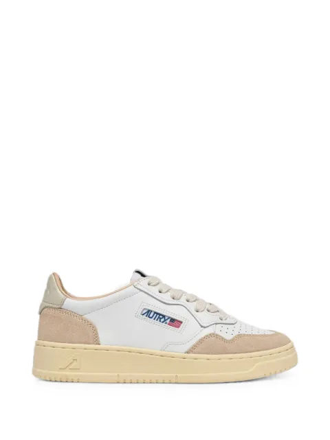 Autry Medalist Low panelled sneakers White AULW