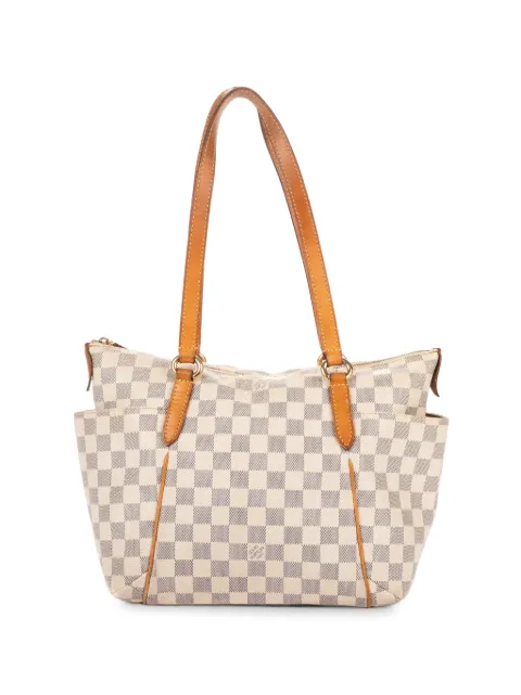 Louis Vuitton Pre-Owned 2012 PM Totally Damier Azur canvas shoulder bag Neutrals DU2122