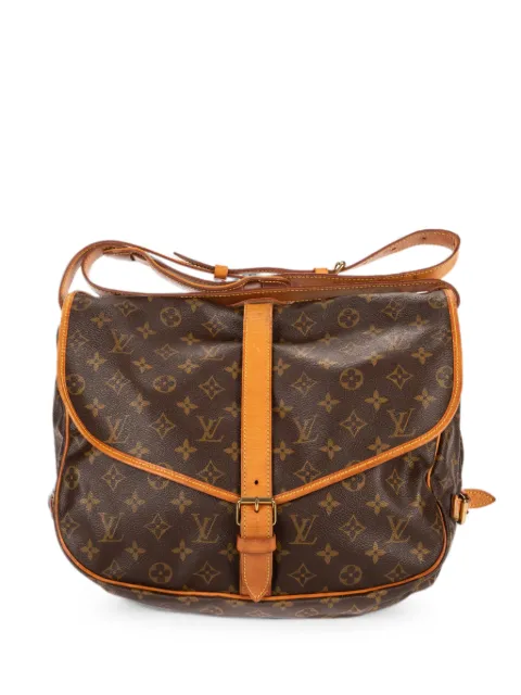 Louis Vuitton Pre-Owned 2000 GM Saumur Monogram canvas shoulder bag Brown MB0030