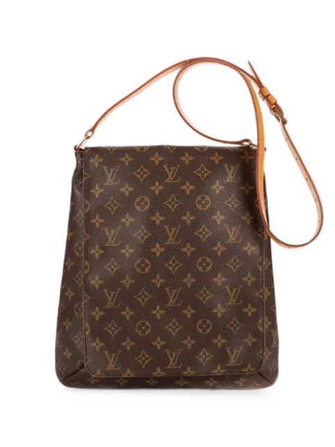 Louis Vuitton Pre-Owned 2001 GM Musette Salsa Monogram canvas shoulder bag Brown AS0071