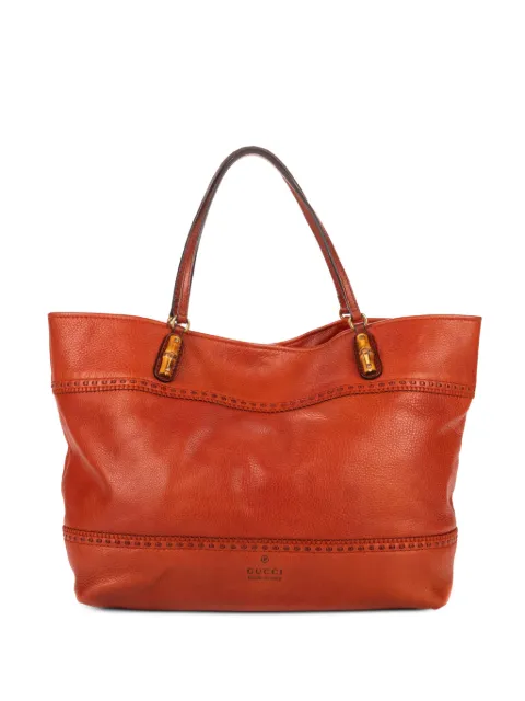 Gucci Pre-Owned medium Laidback Crafty tote bag Orange 339000204991