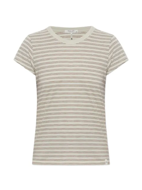 rag & bone striped T-shirt Neutrals RE7M32PT3KW0