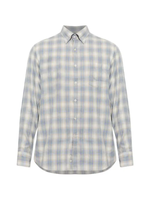 Paul & Shark check-pattern button-down shirt Neutrals 16313038R