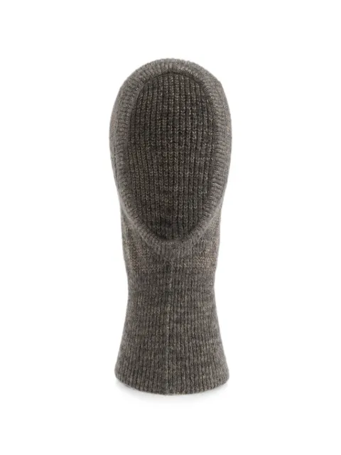 Maison Margiela Four-stitch ribbed balaclava Grey S51TB0009M13307