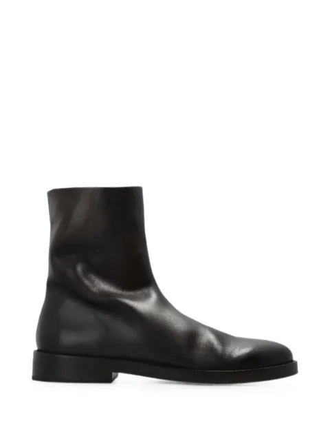 Marsèll zip-fastening leather ankle boots Brown MM4992P027