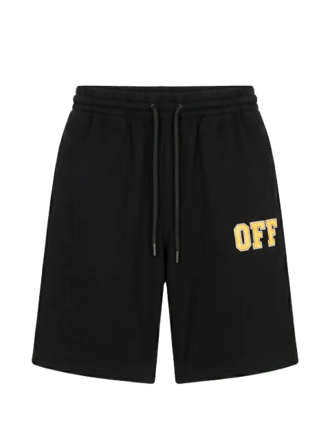 Off-White logo-print shorts Black 44OWOS26B083001
