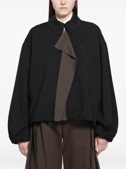 LOEWE jacket in viscose and wool blend Black S359Y02XHT