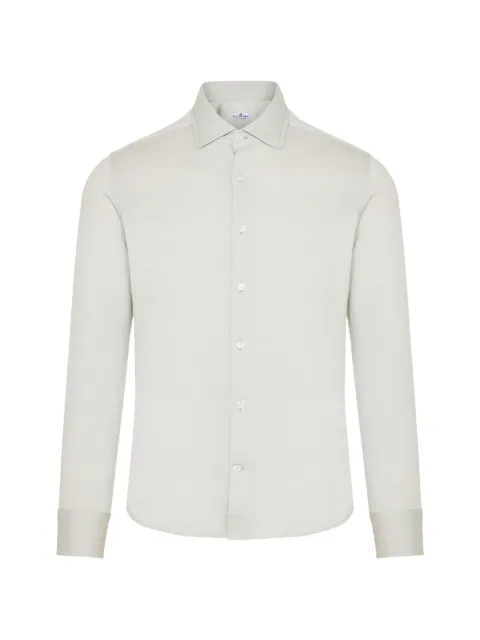 Sonrisa spread-collar long-sleeve shirt White FJ15B878J133