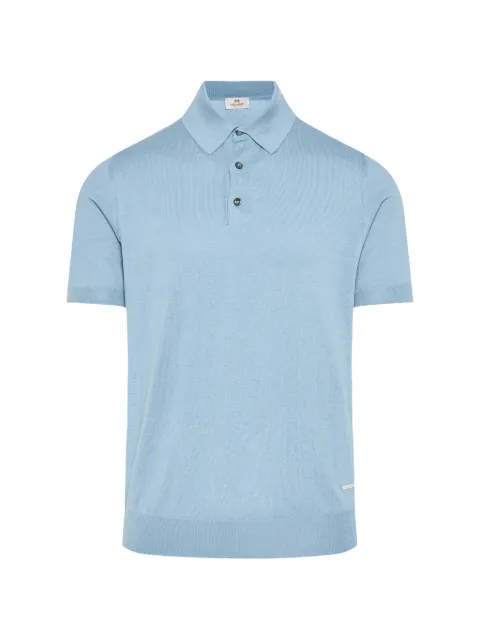 Enrico Mandelli short-sleeve polo shirt Blue 3K002B6025