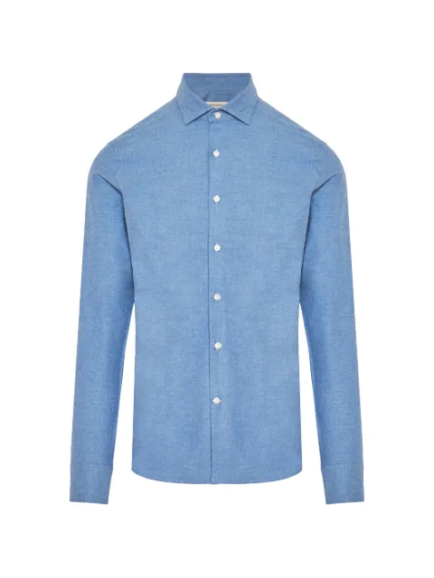 GHIRARDELLI Next spread-collar long-sleeve shirt Blue L69E5361