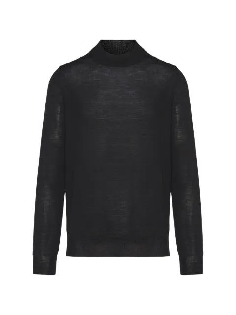 Gran Sasso high-neck long-sleeve sweater Black 1479045154