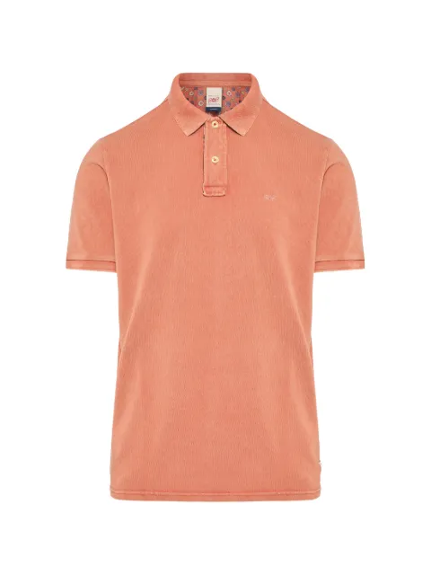 BOB logo-embroidered piqué polo shirt Orange VR0390