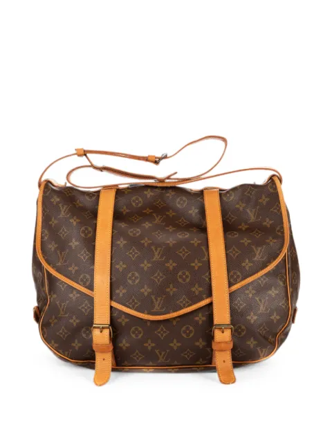 Louis Vuitton Pre-Owned 1991 Saumur Monogram canvas shoulder bag Brown SL0911