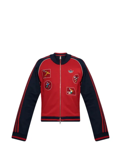 adidas x Disney x Brain Dead patch-detail sweatshirt Red KR5176