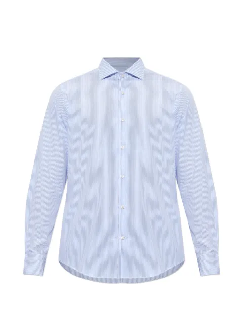 Paul & Shark striped cotton shirt White 99313010CF0