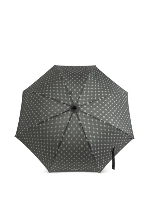 Moschino monogram-print umbrella Grey 850067AUTOL