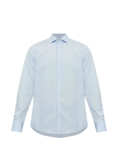 Paul & Shark Soffio long-sleeve cotton shirt Blue 99313010CF