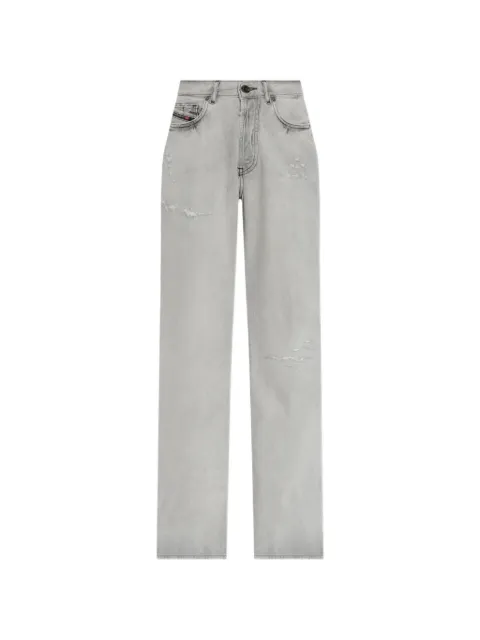 Diesel 1971 D-Sent distressed jeans Grey A1986909P58