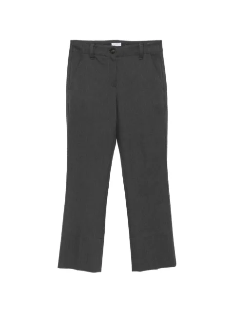 Brunello Cucinelli flared trousers Grey MA126P8854C009
