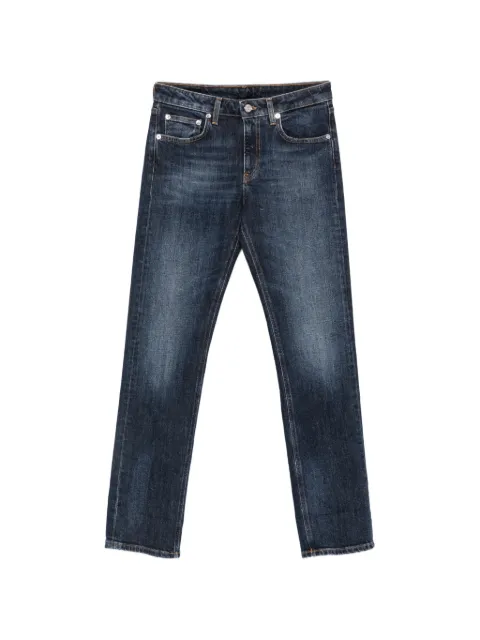 DONDUP Coco faded straight-leg jeans Blue DP801DS0406DMU2