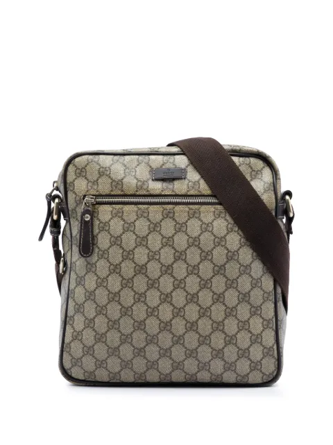 Gucci Pre-Owned 2016-2026 GG Supreme crossbody bag Neutrals CA29OQS5CR7O3HRR