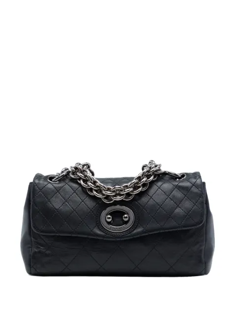 CHANEL Pre-Owned 2006-2008 Quilted Calfskin Bijoux Ring Chain Flap shoulder bag Black 0LCJO5PNG5574LS3