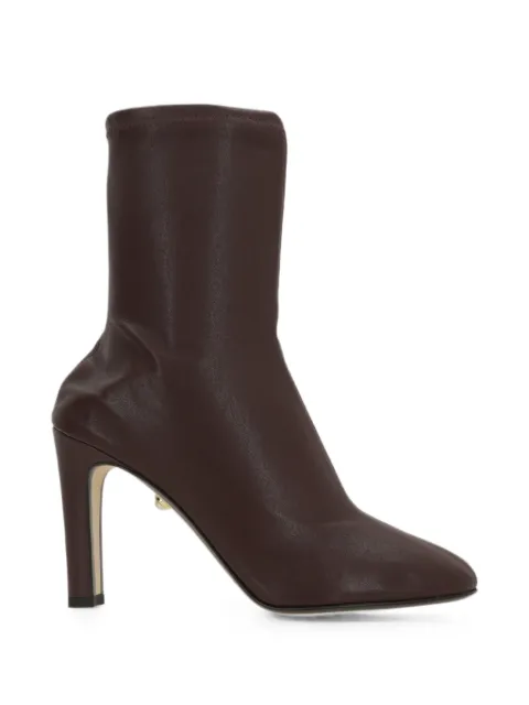 Alevì Daria almond-toe ankle boots Red L27W7001R1044301