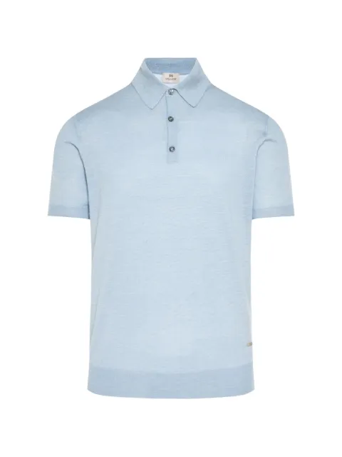 Enrico Mandelli short-sleeve polo shirt Blue 3K002B6025