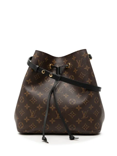 Louis Vuitton Pre-Owned 2018 Monogram Neonoe MM bucket bag Black XRCFAK2ZU3O0EZ1Z