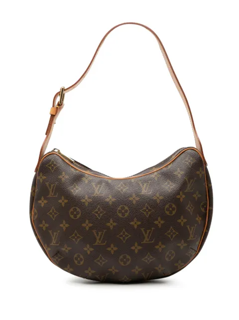 Louis Vuitton Pre-Owned 2003 Monogram Croissant MM hobo bag Brown MXUAEET8C488DO65