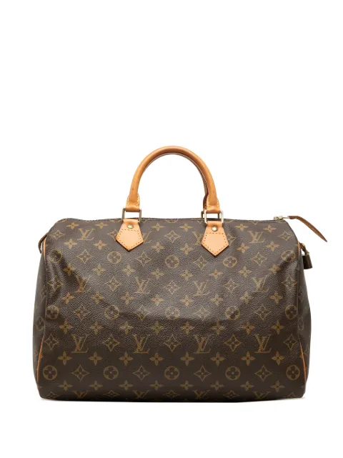 Louis Vuitton Pre-Owned 1995 Monogram Speedy 35 boston bag Brown DENGDDM8GQ9GZQG6