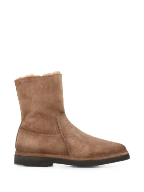 Alexander Hotto suede ankle boots Neutrals 70637