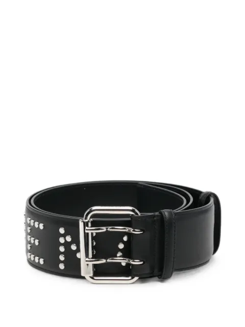 Givenchy studded leather belt Black BK407XK21Y001