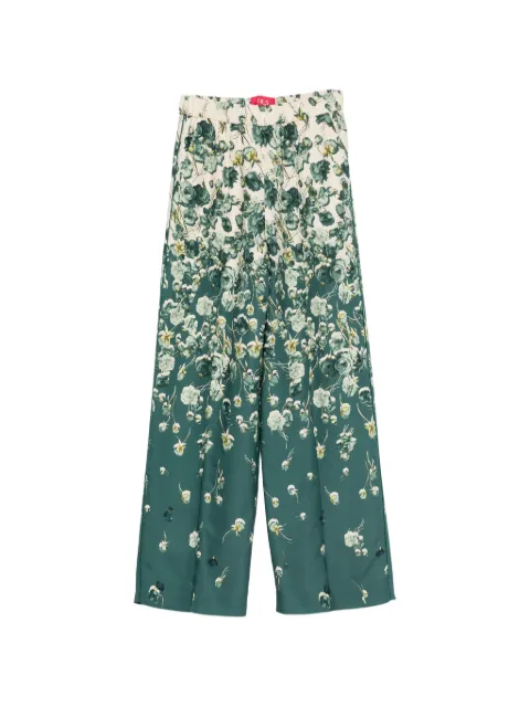 F.R.S For Restless Sleepers floral-print palazzo pants Green PA000255TE00919