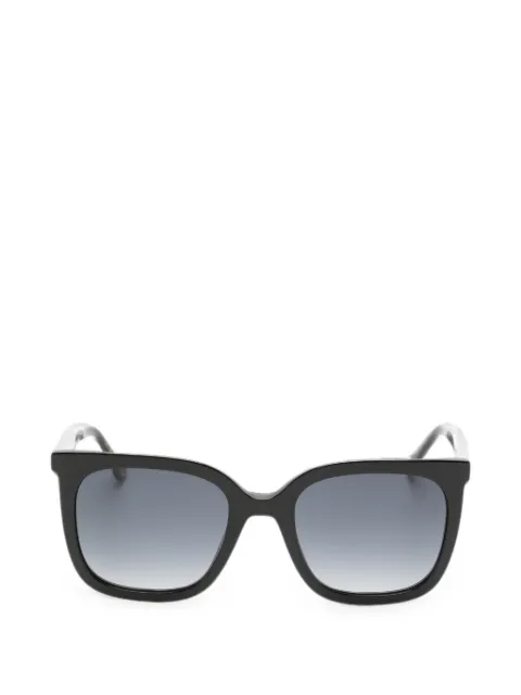 Carolina Herrera logo-detail square-frame sunglasses Black HER0375GS