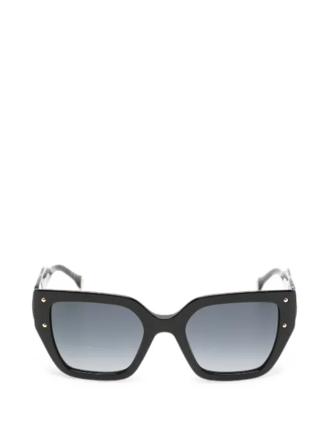 Carolina Herrera geometric-frame sunglasses Black HER0323S