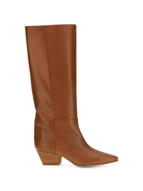 Forte Forte leather knee-high boots Brown 15204MYSHOES