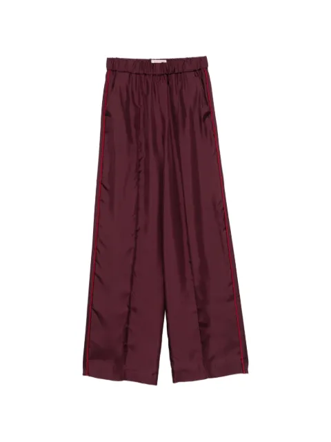 F.R.S For Restless Sleepers elasticated-waistband palazzo pants Red PA000255TE80015