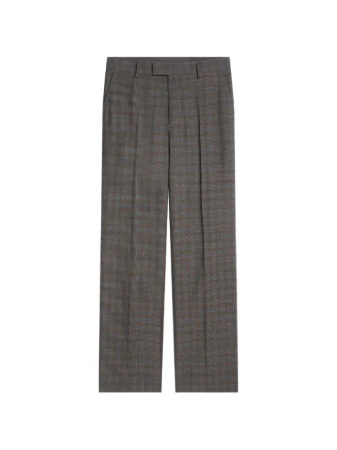 DRIES VAN NOTEN long straight-leg wool pants Grey 2620209054264