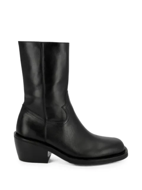 DRIES VAN NOTEN high leather boots Black 2620217180105