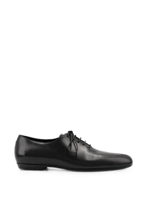 DRIES VAN NOTEN leather Oxford shoes Black 2620217120110